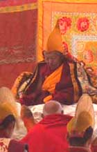 Abbot at Sera Monastery