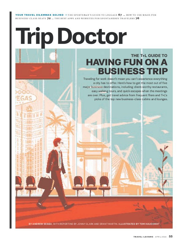Page 1 of Travel + Leisure - Making The Most Out of Business Travel to Beijing
