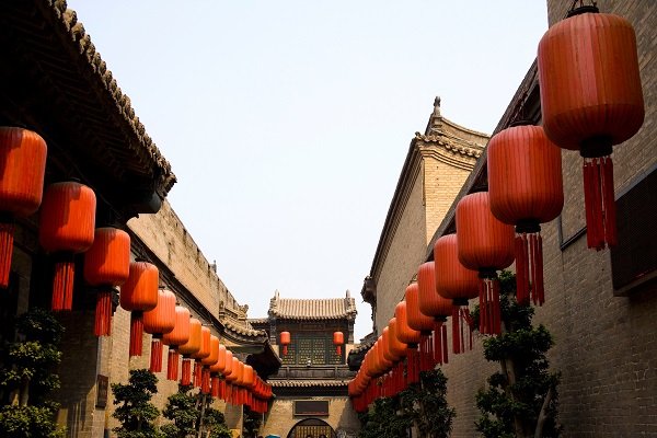 Qiao Family Courtyard in Pingyao was the setting for the movie Raise the Red Lantern
